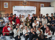 Jelang Pemilu 2024, Partai politik, Polsek Berbah Bersama Forkompinkap Berbah Tandatangani Deklarasi Pemilu Damai