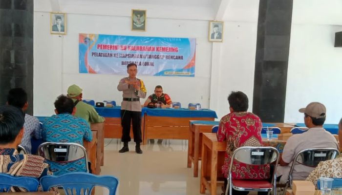 Kalurahan Kemejing Gelar Pelatihan Kesiapsiagaan Tanggap Bencana Lokal