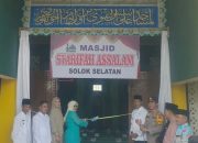 Warga Gunungkidul Ini Bangun Masjid 5,5 Milyar di Sumbar