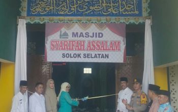 Warga Gunungkidul Ini Bangun Masjid 5,5 Milyar di Sumbar
