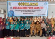 Ketua PKK Kabupaten Gunungkidul Sosialisasikan Hasil Rakernas PKK Nasional ke 9 di Semin