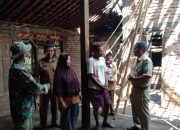 Panewu Karangmojo Beserta Jajaran Sambangi Korban Kebakaran di Bejiharjo