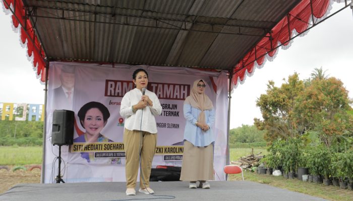Gelar Ramah Tamah, Titiek Soeharto dan Rizki Karolina Disambut Gembira Pengrajin, Petani dan Peternak Dusun Brajan Sleman