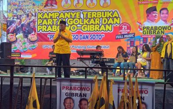 Gandung Pardiman Ajak Simpatisan Menangkan Golkar dan Prabowo-Gibran
