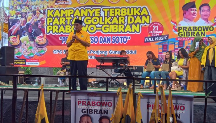 Gandung Pardiman Ajak Simpatisan Menangkan Golkar dan Prabowo-Gibran