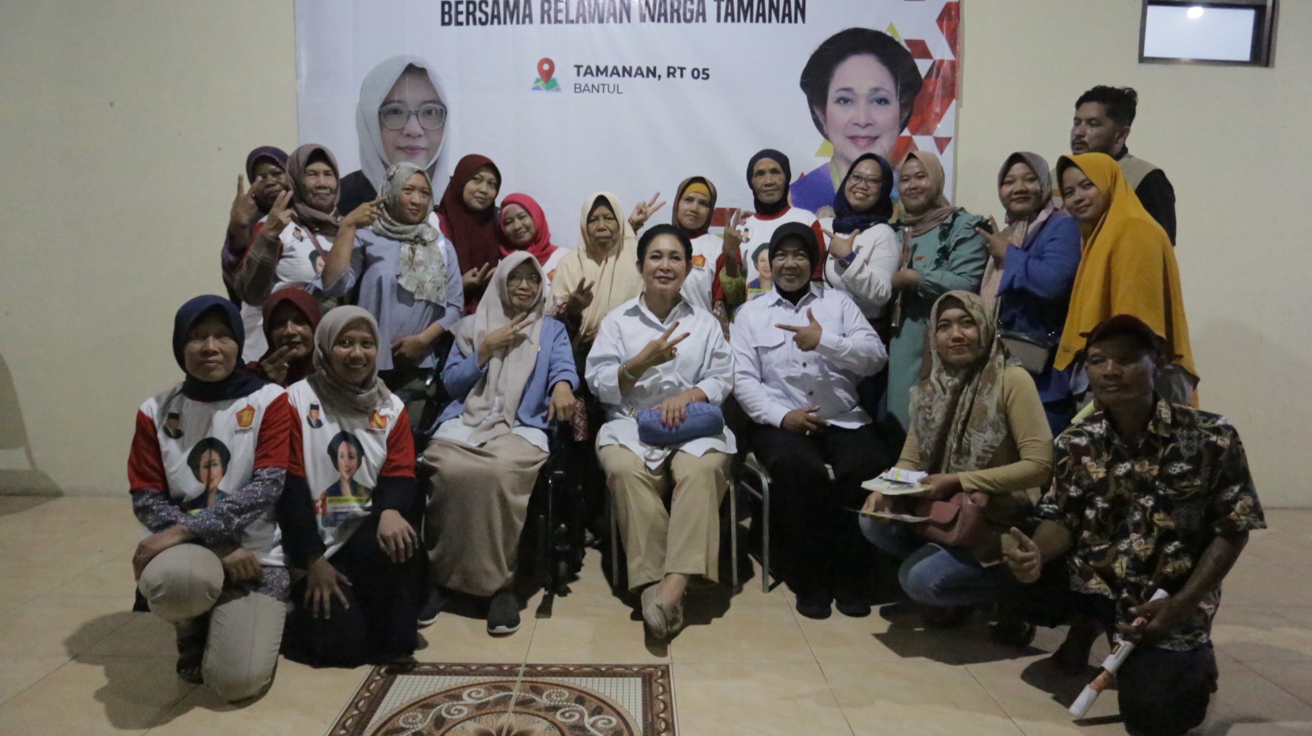 Dukungan Warga Tamanan untuk Prabowo Semakin Kuat, Titiek Soeharto Yakin Prabowo Unggul di Gunungkidul
