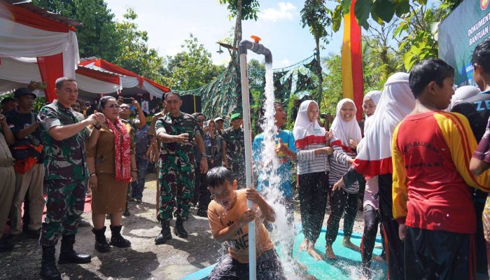 Korem 072/Pamungkas dan PT SKS Resmikan 8 Titik Sumur Bor di Gunungkidul