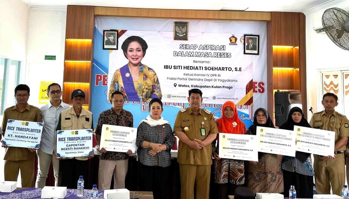 Serap Aspirasi di Kulon Progo, Titiek Soeharto Janji Perjuangkan Kesejahteraan Petani