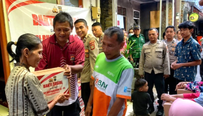 Polresta Yogyakarta Rayakan Hari Bhayangkara ke-80 dengan Program Bedah Rumah dan Bakti Sosial