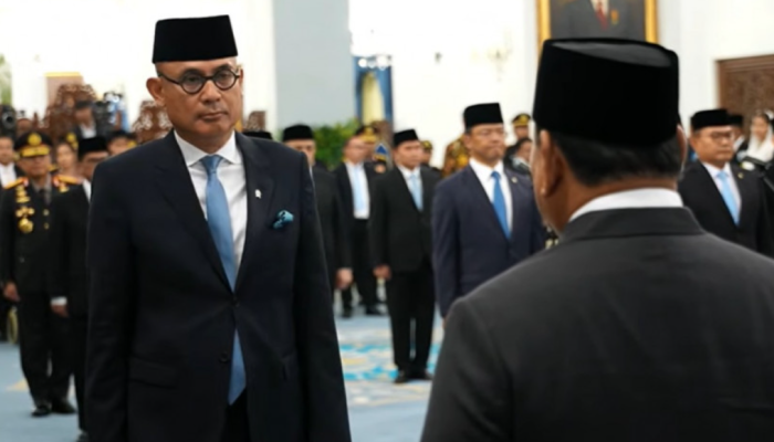 Prabowo Lantik Arrmanatha Nasir sebagai Menlu, Sugiono Jadi Menko PMK