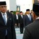 Prabowo Lantik Arrmanatha Nasir sebagai Menlu, Sugiono Jadi Menko PMK